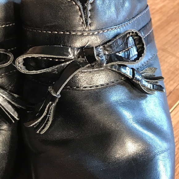 Ecco Leather Clog Mule Women’s 9 Black Slide On Closed Toe EU 40 - Picture 10 of 16